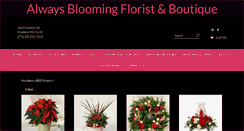 Desktop Screenshot of alwaysblooming.com